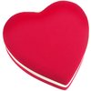 Unbranded 18x E-Choc Velvet Heart Box in ``Red Velvet``