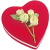 Unbranded 18x E-Choc Velvet Heart Box in ``White