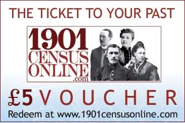 1901 Census Gift Voucher