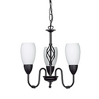 Unbranded 1904 3BL - 3 Light Matt Black Hanging Light