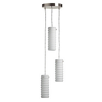 Unbranded 1907 3SC - Satin Chrome Pendant Light