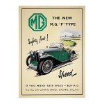 1934 MG tribute plaque