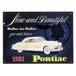 1951 Pontiac tribute plaque