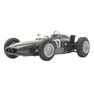 The SMTS BRM P56/P57 model is inspired by the car raced by Graham Hill at Zandvoort in which he achi