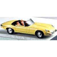 1971 Jaguar E-Type (Yellow) 1:43