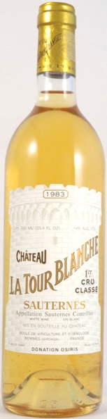 Unbranded 1983 Chandacirc;teau la Tour Blanche -1er Grand Cru Classandeacute;