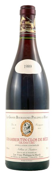 Unbranded 1989 Chambertin Grand Cru - and#39;Clos de Bezeand39;
