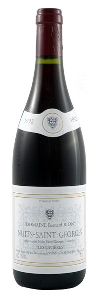 Unbranded 1992 Nuits St. Georges and#39;Lavireand39; - Domaine Bernard Rion