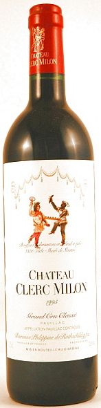 Unbranded 1995 Chandacirc;teau Clerc Milon - 5and#39;me Cru Classandeacute;