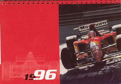 1996 F1 Calendar