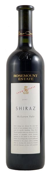 Unbranded 1997 Shiraz - McClaren Vale - Rosemount Estate