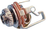 2.5mm  Mono Chassis Socket ( 2.5 Jack Socket )