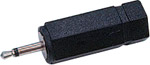 2.5mm Plug to 3.5mm Socket Adaptor ( 2.5 - 3.5mm