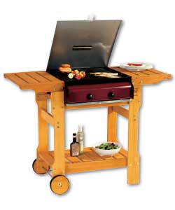 2 Burner Flatbed Gas BBQ