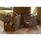 Unbranded 2 Dean Rattan Baskets