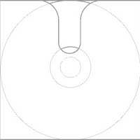 2 Disc CD Holder Great for storing a range of CDs Music on the move`,` system backups`,` important d