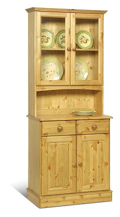 2 Door Glazed Top Dresser - Sherwood