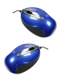 *2-For-1 Sale* 2 x Blue Optical Notebook Mice