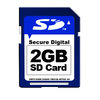 2GB Secure Digital SD Memory Card is a stamp-sized flash memory card for your digital camera, digita