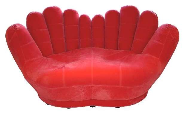 2 Hand Sofa with hand line stitching