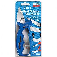 2 In 1 Knife & Scissor Sharpener