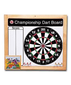 2 in 1 Magnetic Dartboard.