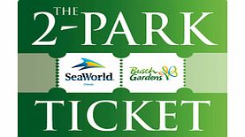 Unbranded 2-Park SeaWorld and Busch Gardens Ticket - Child