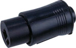 2-Pin DIN Line Socket with Screw Terminals (