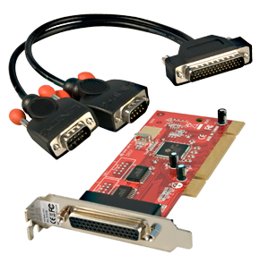 2 Port Low Profile Serial Card  PCI