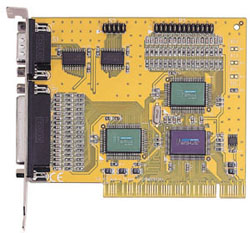 2 Port RS-232 Serial & 2 Port Parallel Card  PCI