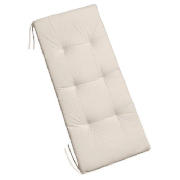 This Tesco bench cushion is ideal for 2 seat benches. Made from a 65 polyester 35 cotton cover and 1