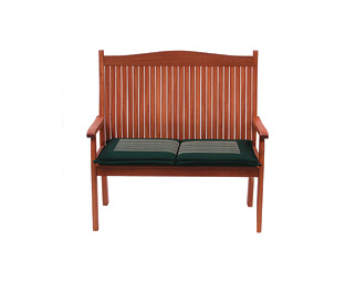 Unbranded 2 Seater Bench Cushion terracotta