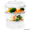 Unbranded 2-Tier Electronic Food Steamer and Rice Cooker