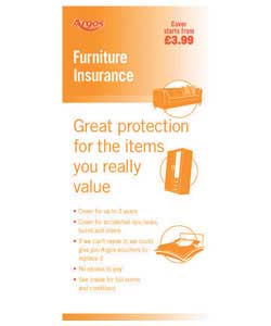 Unbranded 2 Yr Furniture Insurance - Sofa Bed 100 to 149.99