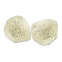 200 sparkly gold fabric petals
