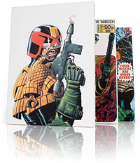 Unbranded 2000 AD Canvas Prints (Block Arrest)