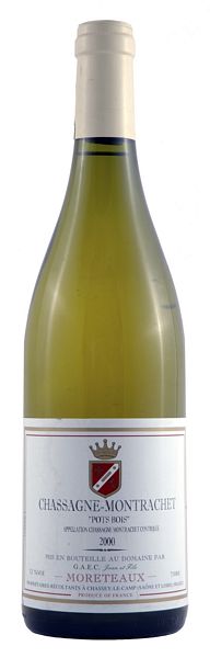 Unbranded 20002 Chassagne Montrachet Pots Bois - Jean Louis Moreteaux