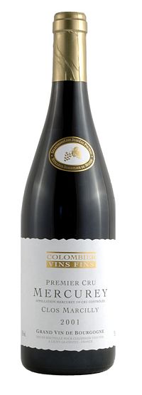 Unbranded 2001 Mercurey 1er Cru - Clos du Marcilly - Colombier