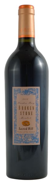 Unbranded 2002 Brokenstone Merlot - Sacred Hill