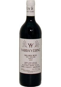 Unbranded 2003 Young Vines Shiraz,Yarra Yering, Victoria