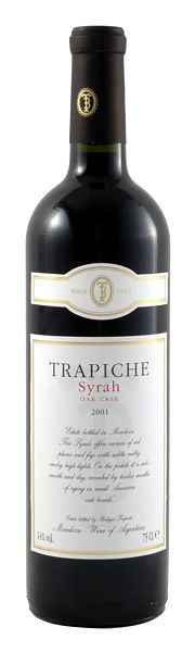 Unbranded 2004 Syrah - Oak aged - Trapiche Estate