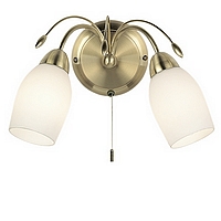 Unbranded 2007 2SB - Satin Brass Wall Light