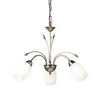 Unbranded 2007 3AN - 3 Light Antique Brass Hanging Light