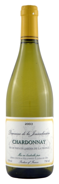 Unbranded 2007 Chardonnay - Domaine de la Jousseliniere - Domaine Gilbert Chon