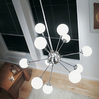 Unbranded 2012 12 - Satin Chrome Pendant Light