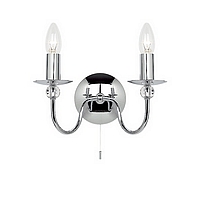 Unbranded 2013 2CH - Polished Chrome Wall Light