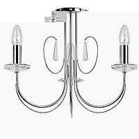 Unbranded 2020 3CH - 3 Light Polished Chrome Ceiling Light