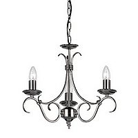 Unbranded 2030 3AS - 3 Light Antique Silver Hanging Light