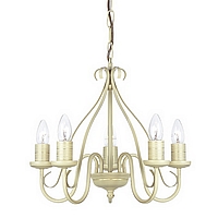 Unbranded 205 5CR - Cream and Gold Hanging Light