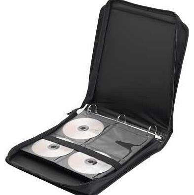 The perfect storage solution. this compact wallet is great for storing up to 208 CDs or DVDs. With a simplistic black exterior. this lightweight wallet is ideal for travelling and allows you to securely and safely organise and store your CD / DVD col